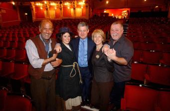 Opening Night at the Bristol Hippodrome.